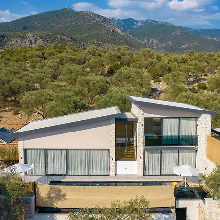 Zen - 2 Bedroom With Jacuzzi In Kalkan Caykoey فيلة كاس