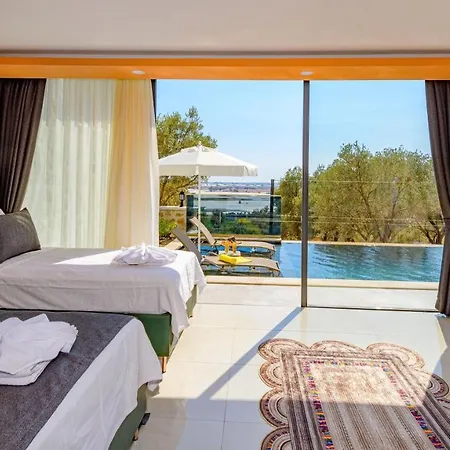 Zen - 2 Bedroom With Jacuzzi In Kalkan Caykoey فيلة *