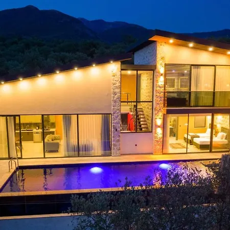 فيلة Zen - 2 Bedroom With Jacuzzi In Kalkan Caykoey