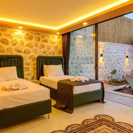 Zen - 2 Bedroom With Jacuzzi In Kalkan Caykoey فيلة كاس
