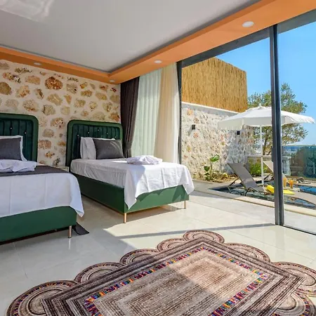 Villa Zen - 2 Bedroom With Jacuzzi In Kalkan çayköy